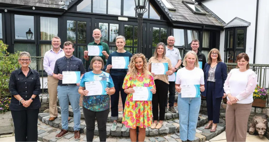 AND participants in the Tourism Northern Ireland’s Sustainable Tourism Business Programme